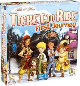 Ticket To Ride First Journey Europe Board Game – Family Edition