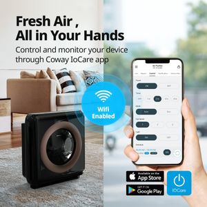 Coway Airmega WiFi Air Purifier – Smart HEPA Filtration