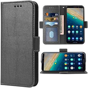Phone Case for Moto Z3 / Z3 Play Folio Flip Wallet Case,PU Leather Credit Card Holder Slots Full Body Protection Kickstand Protective Phone Cover for Motorola MotoZ3 Moto3 Z 3case 3 3Z Z3play Black