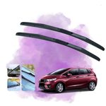 KYLO Perfect Fitting Front Windshield Hybrid Wiper Blades with Natural Rubber Suitable for Honda Jazz D 26,P 14 (Set of 2)