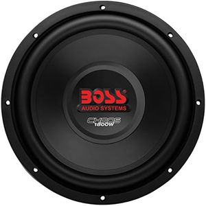 BOSS Audio Systems CH12DVC Chaos Series 12 Inch Car Subwoofer - 1800 Watts Max, Dual 4 Ohm Voice Coil, Sold Individually, Hook Up to Amp