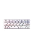 CHERRY MX 8.2 TKL Wireless, Cordless Mechanical Gaming Keyboard without Numeric Keypad, UK Layout (QWERTY), with Metal Transport Case, MX RED Switches, White