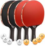 Sportout Table Tennis Bats, Portabl