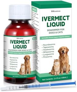 Dewormer for Dogs and Cats, Broad Spectrum Digestive Support, Removal of Hookworms, Lungworms, Pinworms & Roundworms, Tapeworms, Whipworms, Internal Wellness Care