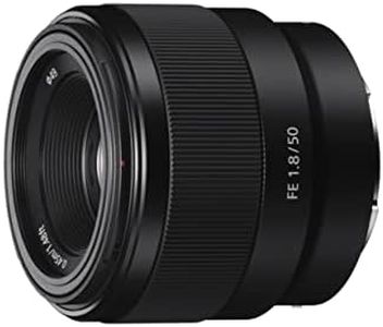 Sony - FE 50mm F1.8 Standard Lens (SEL50F18F), Black