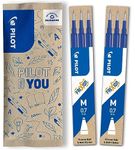 PILOT Frixion Rollerball Refill 0.7 Refill (Pack of 6) (Blue)