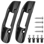 Housedeco 2psc Kayak Paddle Holder Clips(Including 4 Screws),Deck Mounted Universal Kayak Paddle Clip & Fishing Net Clip