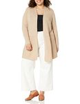 Anne Klein Women's Monterey Cardigan, Latte, X-Large