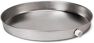 Everflow AWHP24 Aluminum Water Heater Drain Pan with 1 in. - 1-1/2 in. PVC fitting, 24 in. Diameter