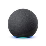 Echo (Newest gen) | With premium sound, smart home hub and Alexa | Charcoal