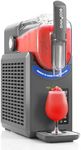 Ecoviva Slushie Machine 88 oz ECO401 Slushy Machine, Professional Frozen Drink Maker with Flashfreezing Technology, No Ice Needed, 5 Preset Settings, Margarita, Cocktails, Milk Shake, Frappé, Grey