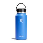 Hydro Flask - Water Bottle 946 ml (32 oz) - Vacuum Insulated Stainless Steel Water Bottle with Leak Proof Flex Cap and Powder Coat - BPA-Free - Wide Mouth - Cascade