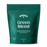 Nutriseed Greens Powder 300g - Natural & Fresh Super Greens Powder with Superfoods & Adaptogens Including Ashwagandha, Boosts Digestion & Immunity, Vegan & Gluten Free, Unflavoured - 30 Servings