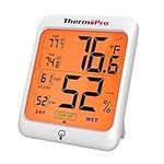 ThermoPro TP53 Hygrometer Humidity 