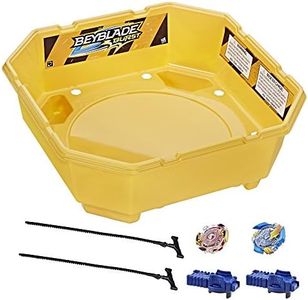 Beyblade Burst Epic Rivals Battle Set – Complete Set with Beystadium, Battling Tops, and Launchers – Age 8+