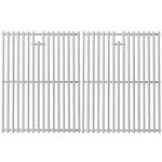 SearCook 17 Inch Grill Grates for Home Depot Nexgrill 720-0830H, 720-0830D, 720-0783E, 720-0783C, 5 Burner 720-0888, Stainless Steel Cooking Grates Replacement Parts for Nexgrill 4/5-Burner Gas Grill