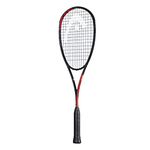 HEAD Radical 120 SB Graphite Strung Squash Racquet (Black-Orange)