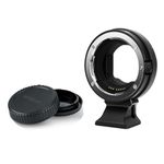 JJC EF-EOS R Metal Auto Focus Lens Mount Adapter Converter for Canon Sigma Tamron EF EF-S Lens to Canon EOS R8 R50 R100 R6 II R5 II R RP R3 R7 R10 RF Mount Camera,with 1/4"-20 & Arca-Swiss Tripod Foot