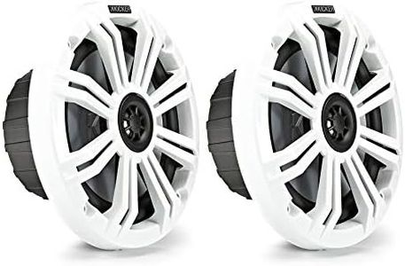 KICKER Marine Speaker Set KA45KM654 - Juego de altavoces (16,5 cm), color blanco
