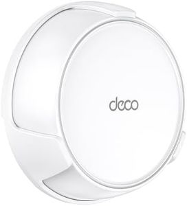 QUIDDITY WiFi 7 Wall Mount Kit for TP Link Deco BE23/BE25/BE3600/BE5000 – Secure Wall Mount Bracket for WiFi 7 Mesh Router, Hidden Cable Wi-Fi Mesh Holder, Space-Saving Mount for Home Mesh (1 Pack)