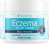 Roycederm Eczema Relief Cream for Face & Body – Steroid-Free Daily Moisturizer with 1% Colloidal Oatmeal for Sensitive, Eczema-Prone Skin – Soothes Dry, Itchy, Redness – Safe for Adults, Kids & Baby