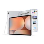 Samsung Galaxy Tab S10 Plus [Smartchoice], S Pen in-Box, 31.5 cm (12.4 inch) Dynamic AMOLED 2X Display, 12 GB RAM, 256 GB Storage, Wi-Fi + 5G Tablet, Platinum Silver