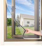 DIY Magnetic Window Screen fly scre