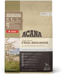 Acana Free-Run Duck Dry Dog Food, Grain Free Dog Food for All Life Stages, Fresh or Raw Ingredients, 11.4 kg