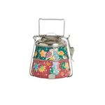 Chumbak Batik Inspired Owl Lunch Box by Peranaken Tales, 2 Compartment Stainless Steel Bento Box