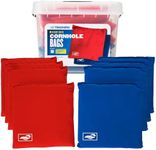 Triumph Classic Cornhole Bags - Includes Eight 12.5oz Cornhole Bags and Carry Tub