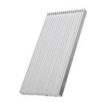 Aluminum Heat Sink, 300 * 140 * 20MM Cooling Heatsink, Aluminium Heat Diffusion Cooling Fin for High Power LED Light High Power Amplifier Transistor Semiconductor Devices