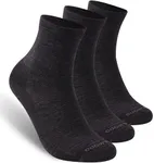 ZEAL WOOD Merino Wool Crew Hiking Athletic Socks Running Socks Gifts for Women Men Cycling Socks for Men & Women Tennis Golf Socks Wool Winter Warm Socks For Women Men