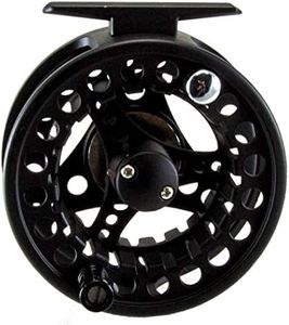 Okuma, Sierra Fly Reel, 7.50" Retrieve Rate, 2+1 Bearings, 5/6 Line Weight, Ambidextrous, Black