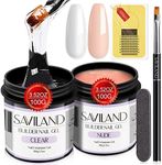 SAVILAND Clear Builder Nail Gel Kit