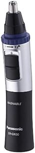 Panasonic ER-GN30-K Nose, Ear n Facial Hair Trimmer Wet/Dry with Vortex Cleaning System, Black