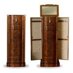 Hives and Honey Robyn Jewelry Armoire, Walnut