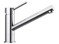 BLANCO KANO – Single Lever Kitchen Mixer Tap with 360° Swivel Range – Galvanic Chrome – 521502