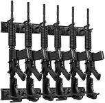 Tacsnake Gun Rack Wall Mount, Adjustable Rifle Storage Holder with Soft Padding, Shotgun Rifle Rack Gun Display Wall Mount Holds up to 150 Lbs