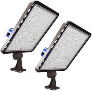ledmo 480W LED Parking Lot Light, Dusk to Dawn Outdoor Commercial Area Lighting, IP65 Exterior 5000K 72000LM Super Bright Security Flood Light Heavy Duty 2 Pack