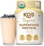 KOS Vegan Protein Powder Erythritol