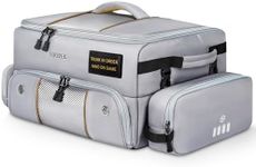 YOREPEK Golf Trunk Organizer with Removable Insulated Pouch, Dust-Proof Protective Layer, Fits 2 Pairs of Shoes, Multi-Compartment Storage for Golf Accessories, Gifts for Golfers, Christmas Gifts