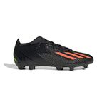 adidas X Speedportal.2 Firm Ground Cleat, Core Black/Solar Red/Solar Green, 10