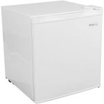 Alaska Energy Efficient Silent Compact Upright Mini Freezer ONLY, with Reversible Door 7-Level Adjustable Temperature Level, Removable Shelf 1.1 CU FT Capacity for Office/Home/Dorm/Garage (White)