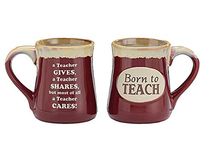 Porcelain Teachers Mug "Born To Teach"