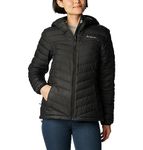 Columbia Women's Westridge Hooded Down Jacket, Black, Large