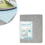 zalati Wool Pressing Mat Wool Felt Pads for Quilting Ironing Pad Portable Easy Press Iron Board Retains Heat for Sewing Projects - 13.5 x 17 inches