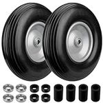 Midcos 2 Pack 4.00-6 Tire Flat Free