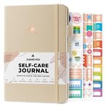 Clever Fox Self-Care Journal – Wellness & Daily Reflection Notebook – Mental Health & Personal Development Journal – Self-Care, Meditation & Mood Journal for Women & Men – A5 Size (Seashell)