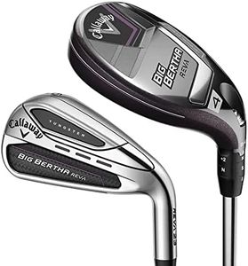 Callaway Golf Big Bertha REVA Women's Hybrid Iron Combo Set (Right, Graphite, Ladies, 4H, 5H, 6IR - PW)