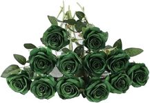 Laelfe 12 PCS Artificial Flowers Si